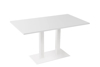 Afbeeldingen van Doppio - tafel met dubbele centrale poot - met rechthoekig onderstel - hoogte 76,5 cm