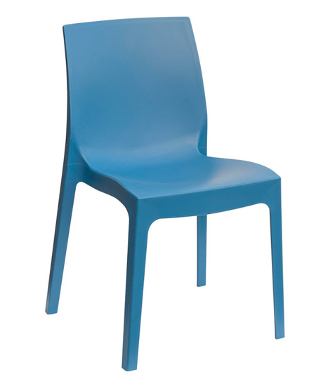 Afbeeldingen van Romy - stapelbare kunststof stoel
