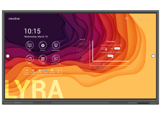 Afbeeldingen van Newline Lyra 65"