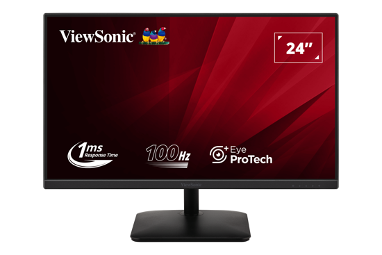 Afbeeldingen van Viewsonic 24-inch Full HD monitor met USB Hub