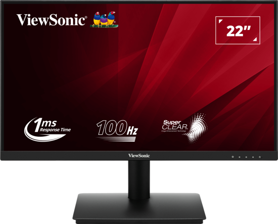 Afbeeldingen van Viewsonic 22” Full HD monitor met snelle 1ms reactie tijd