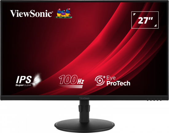 Afbeeldingen van Viewsonic 27” IPS 4K Ergonomische monitor met USB Hub