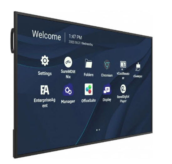 Afbeeldingen van ViewSonic LED Large Format Display 65" - 4K - 500 nits - 24/7 - non touch CDE6530